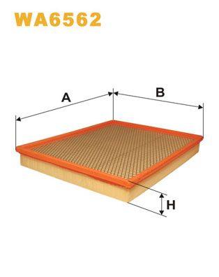 Wix Air Filter WA6562 - tradevehicleparts.co.uk