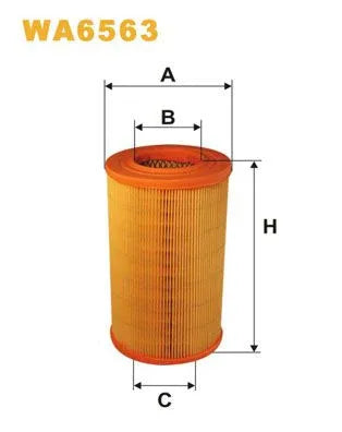 Wix Air Filter WA6563 - tradevehicleparts.co.uk