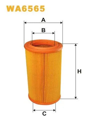 Wix Air Filter WA6565 - tradevehicleparts.co.uk