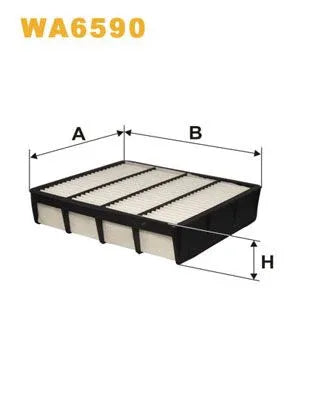 Wix Air Filter WA6590 - tradevehicleparts.co.uk