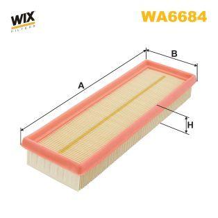 Wix Air Filter WA6684 - tradevehicleparts.co.uk