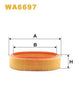 WIX Air Filter WA6697 thumbnail