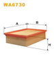 WIX Air Filter WA6730 thumbnail
