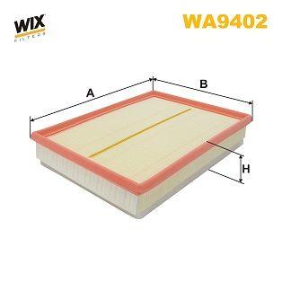 Wix Air Filter WA9402 - tradevehicleparts.co.uk