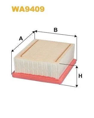 Wix Air Filter WA9409 - tradevehicleparts.co.uk