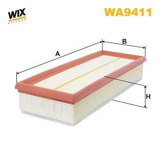 Wix Air Filter WA9411 - tradevehicleparts.co.uk