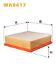 WIX Air Filter WA9417 thumbnail
