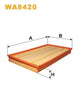 WIX Air Filter WA9420 thumbnail