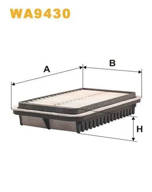 Wix Air Filter WA9430 - tradevehicleparts.co.uk