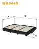 WIX Air Filter WA9440 thumbnail