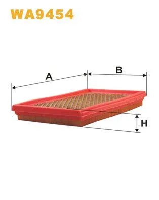 Wix Air Filter WA9454 - tradevehicleparts.co.uk
