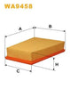 WIX Air Filter WA9458 thumbnail
