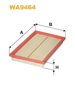 Wix Air Filter WA9464 - tradevehicleparts.co.uk