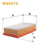 WIX Air Filter WA9470 thumbnail