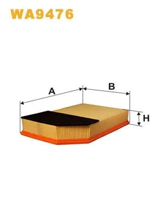 Wix Air Filter WA9476 - tradevehicleparts.co.uk