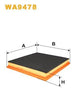 WIX Air Filter WA9478 thumbnail