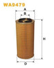 WIX Air Filter WA9479 thumbnail