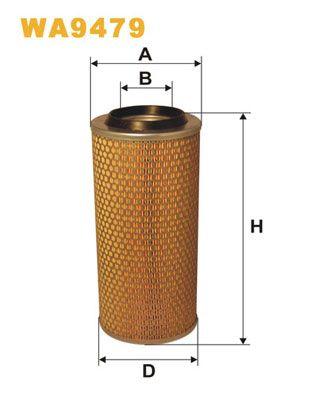 Wix Air Filter WA9479 - tradevehicleparts.co.uk