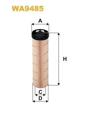 Wix Air Filter WA9485 - tradevehicleparts.co.uk