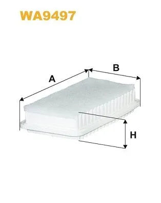 Wix Air Filter WA9497 - tradevehicleparts.co.uk