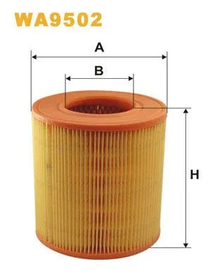 Wix Air Filter WA9502 - tradevehicleparts.co.uk