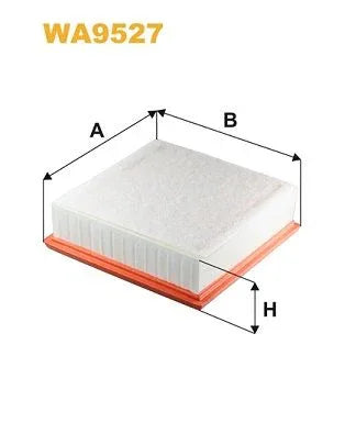 Wix Air Filter WA9527 - tradevehicleparts.co.uk