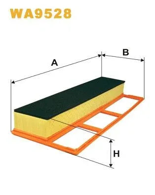 Wix Air Filter WA9528 - tradevehicleparts.co.uk