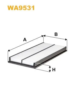 Wix Air Filter WA9531 - tradevehicleparts.co.uk