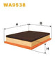 WIX Air Filter WA9538 thumbnail