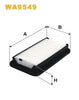 WIX Air Filter WA9549 thumbnail