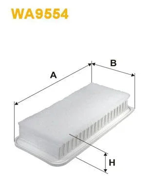 Wix Air Filter WA9554 - tradevehicleparts.co.uk