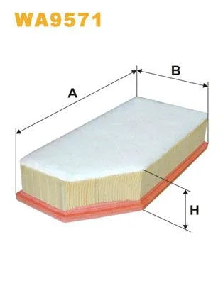 Wix Air Filter WA9571 - tradevehicleparts.co.uk