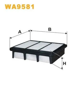 Wix Air Filter WA9581 - tradevehicleparts.co.uk