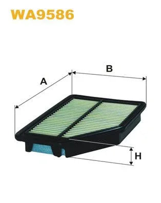 Wix Air Filter WA9586 - tradevehicleparts.co.uk