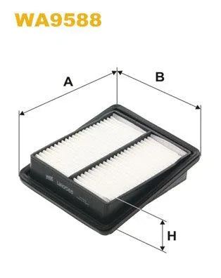 Wix Air Filter WA9588 - tradevehicleparts.co.uk