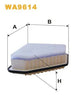 WIX Air Filter WA9614 thumbnail