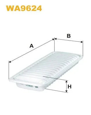 Wix Air Filter WA9624 - tradevehicleparts.co.uk