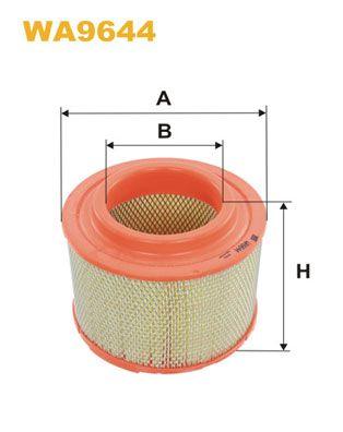 Wix Air Filter WA9644 - tradevehicleparts.co.uk