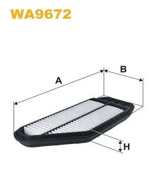 Wix Air Filter WA9672 - tradevehicleparts.co.uk