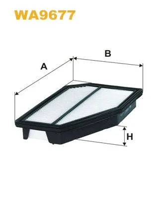 Wix Air Filter WA9677 - tradevehicleparts.co.uk