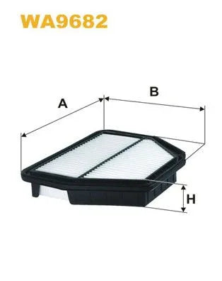 Wix Air Filter WA9682 - tradevehicleparts.co.uk
