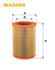 WIX Air Filter WA9686 thumbnail