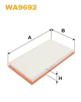 Wix Air Filter WA9692 - tradevehicleparts.co.uk