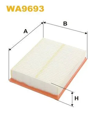 Wix Air Filter WA9693 - tradevehicleparts.co.uk