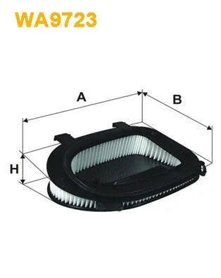 Wix Air Filter WA9723 - tradevehicleparts.co.uk