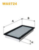 WIX Air Filter WA9724 thumbnail
