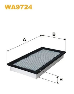 Wix Air Filter WA9724 - tradevehicleparts.co.uk