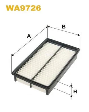 Wix Air Filter WA9726 - tradevehicleparts.co.uk