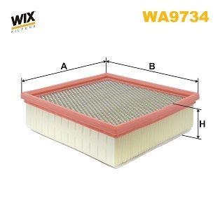 Wix Air Filter WA9734 - tradevehicleparts.co.uk