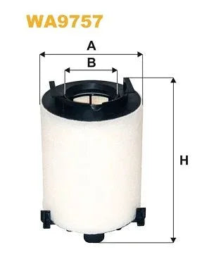 Wix Air Filter WA9757 - tradevehicleparts.co.uk